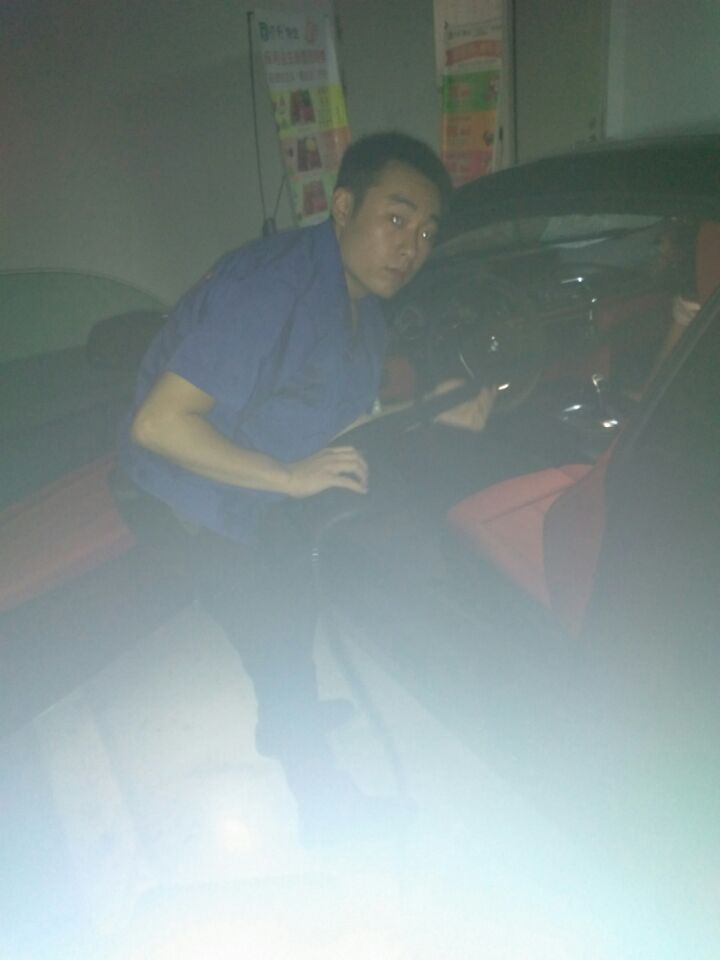 宝马4系施工现场