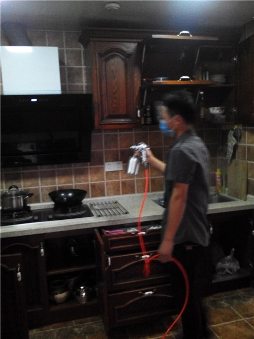 奥林匹克花园某住户施工现场