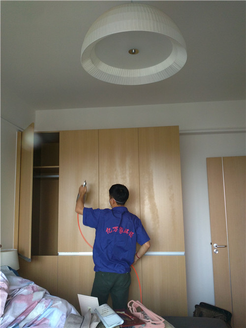 万科悦峰某住户除甲醛