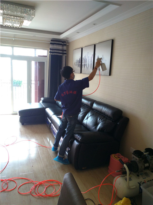 黄龙花园8栋某住户甲醛治理