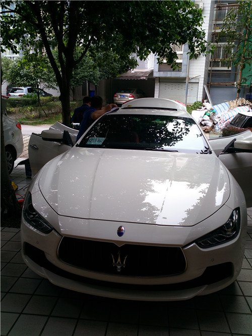 玛莎拉蒂车内除味