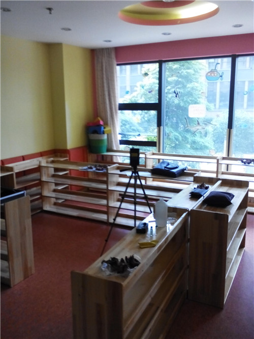 江北东方爱婴早教中心甲醛检测现场