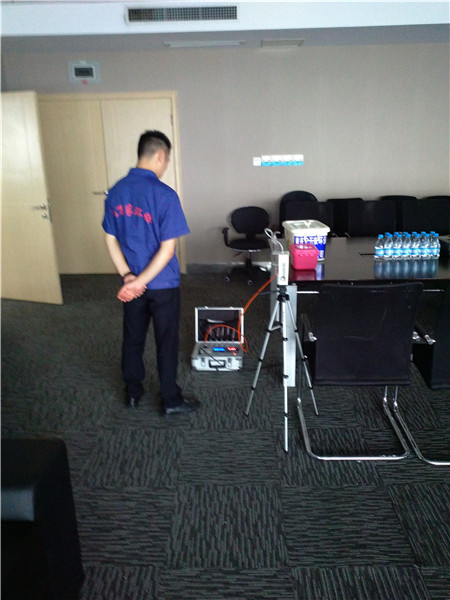 绿城设计院检测现场