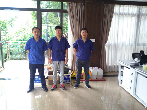 九龙坡区海蓝云天别墅施工中